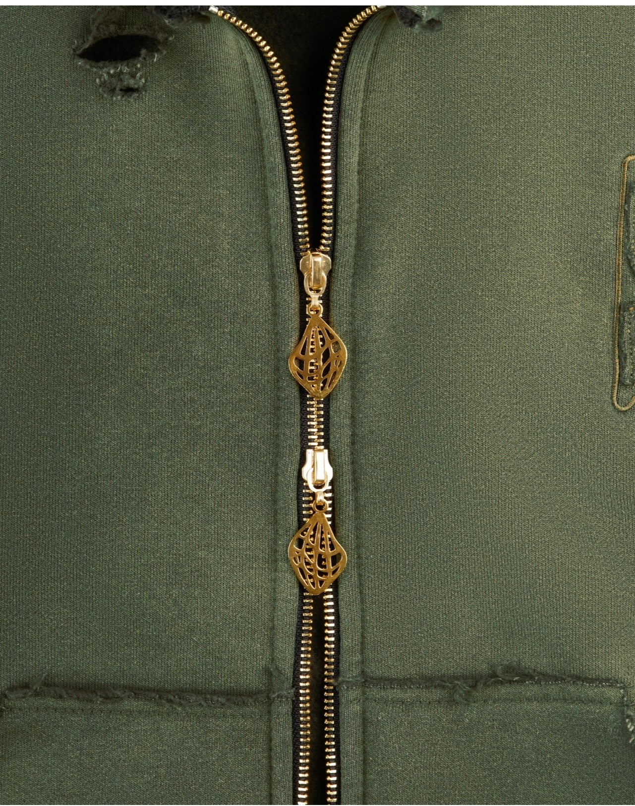 VS ZIP HOODIE (VINTAGE GREEN)