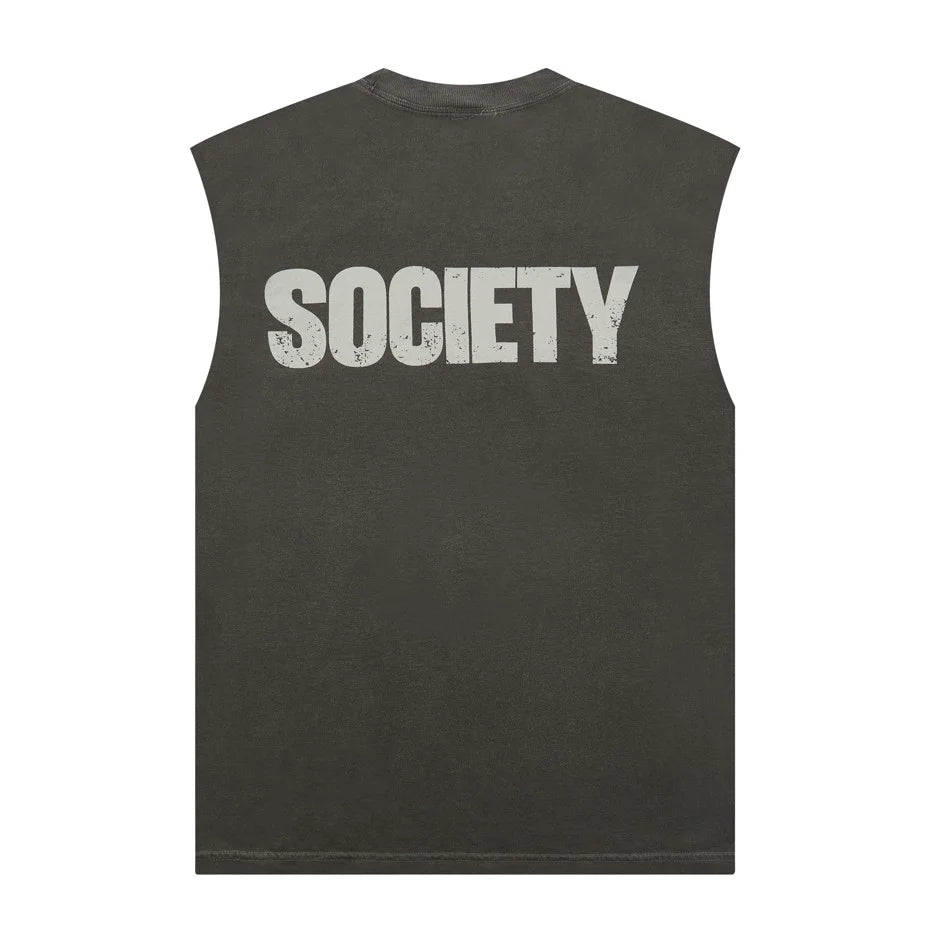 SCTY Raw Sleeveless Tank