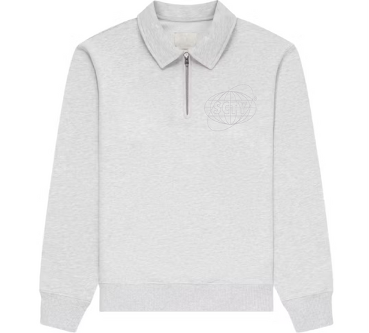 SCTY World Quarter Zip (Grey)