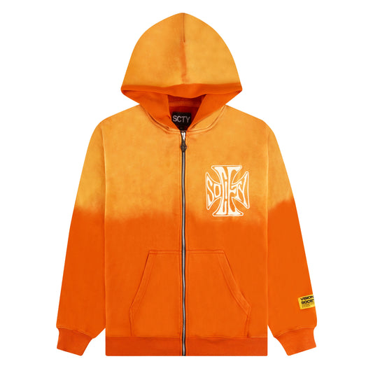 VS Cross Logo Hoodie Orange