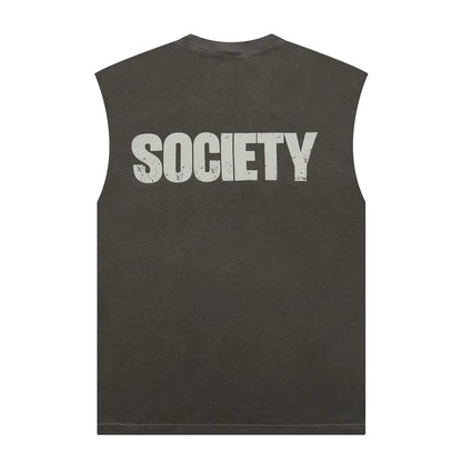 SCTY Raw Sleeveless Tank