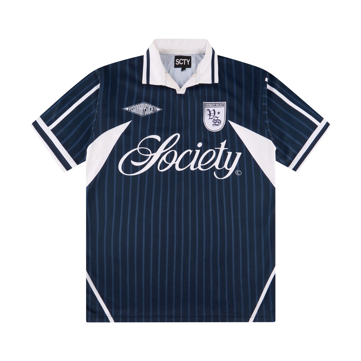 Visionary Society soccer Shirt Blue