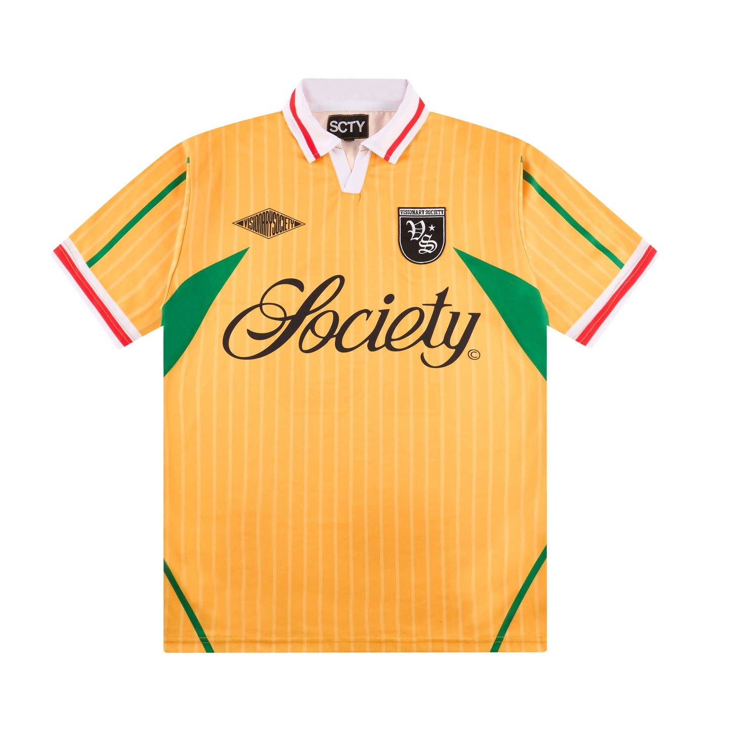 Visionary Society soccer Shirt Yellow