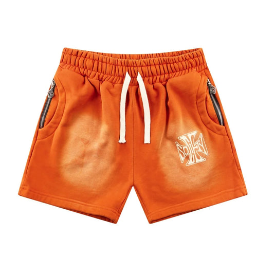 VS Cross Logo Shorts Orange (Pre Order)